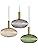 MZStech Modern Chandelier Light,Gold Copper Pendant Light Socket with Amber Glass Pendant Lamp Shade,LED Hanging Lamp