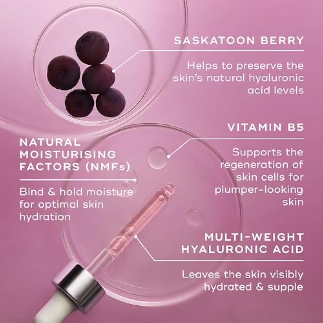 Medik8 Hydr8 B5 Intense - Supercharged Multi-Weight Hyaluronic Acid Serum - Replenishes, Smooths & Plumps Skin - Ideal For Normal to Dry Skin Types - 30ml