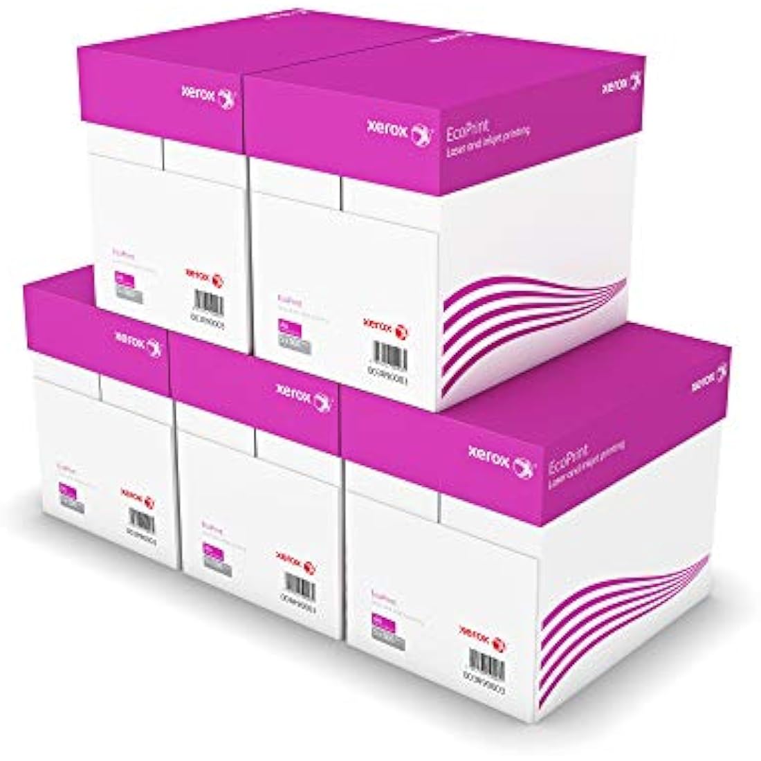 Xerox EcoPrint Multifunction Paper 75 g/m2 A4 25 Reams of 500 Sheets 12.500 Sheets White Pack of 5