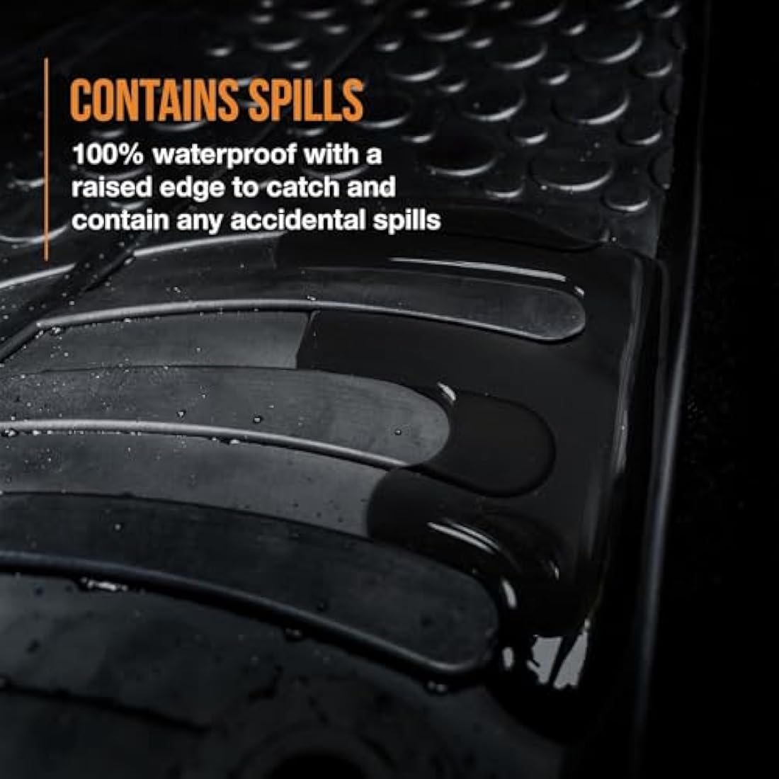 TRAVALL Rubber Car Mats (set of 4) compatible with Nissan Qashqai (2013-2021) Heavy Duty Floor Mats Moulded Premium Mats Easy Clean Black with Clips - Anti Slip All-Weather Protection