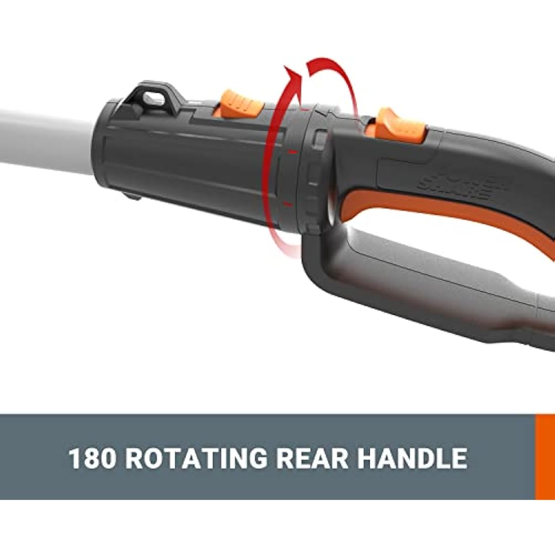 WORX WG349E.9 Cordless Pole Pruner/Saw, (Tool only, Battery and Charger Sold Separately), Black, 18V (20V Max)