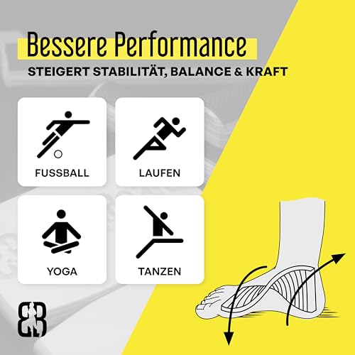 BlackBoard Training Leg Axis Training, Balance Trainer, Foot Strengthening, Foot Weakness, Foot Stabilisation, Foot Training