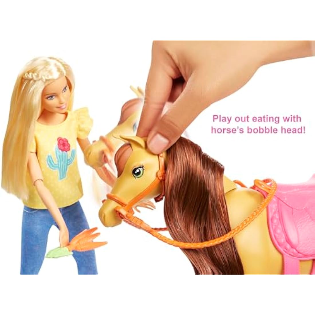 Barbie Hugs n Horses Dolls, Horses and Accessories ,GLL70