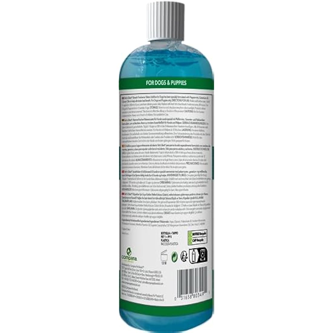 Vet’s Best Breath Freshener, Water Additive For Dogs 500ml