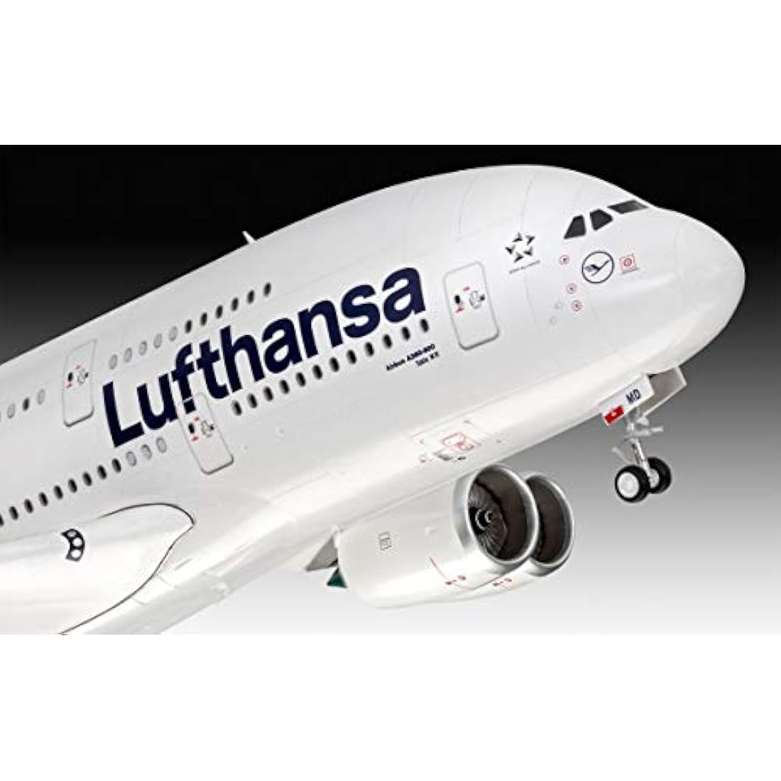 Revell 03872 Airbus A380-800 "Lufthansa" New Livery 1:144 Scale Unbuilt/Unpainted Plastic Model Kit