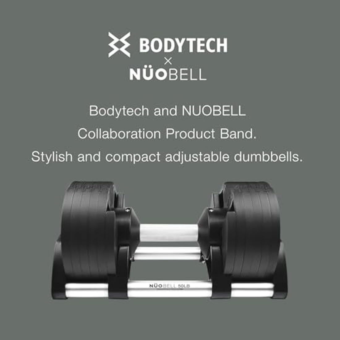 Bodytech Unisex's Dumbbell Ajustable Weight Dumbell