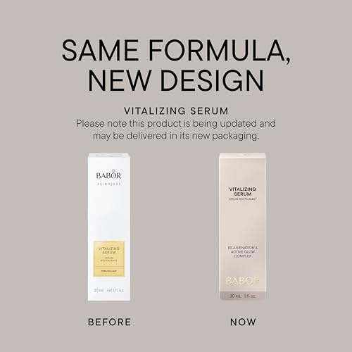 BABOR SKINOVAGE Vitalizing Serum for Tired Dipped Skin Revitalising Anti-Age Serum for Face Vegan Formula 30 ml
