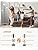 LEPOWER Floor Lamp, 9W LED Standing Lamp with 5W Adjustable Reading Lights, Modern Bright Floor Lamp with Replaceable 3000K Energy-Saving LED lights, Black Floor Lamps for Living Room, Bedroom, Office