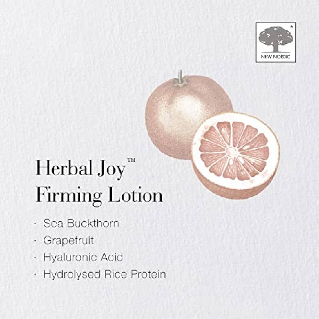 New Nordic Herbal Joy Firming Body Lotion with Shea Butter for Hydrated Skin, Smoothing, Firming, & Nourishing Formula for a Youthful Glow, 250ml