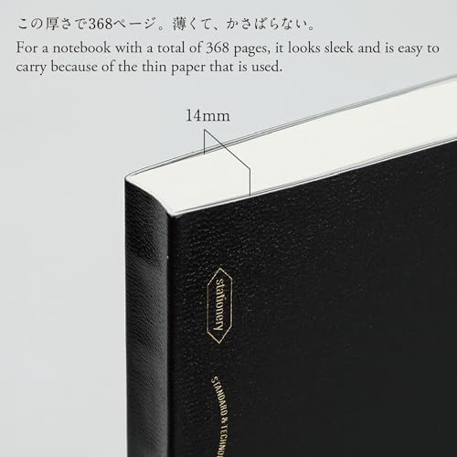 Stálogy Editor's Series 365 Days notebook A6 black