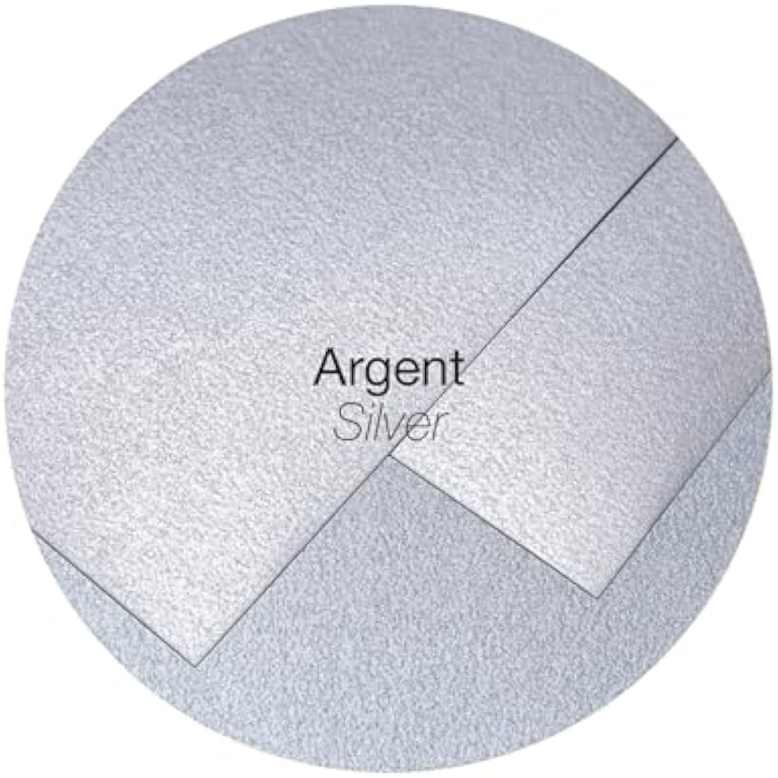 Clairefontaine - Ref 50075C - Pollen Iridescent Adhesive Envelopes (Pack of 20) - DL (110 x 220mm) in Size, 120gsm Paper, Easy-to-Peel Adhesive Strip - Silver