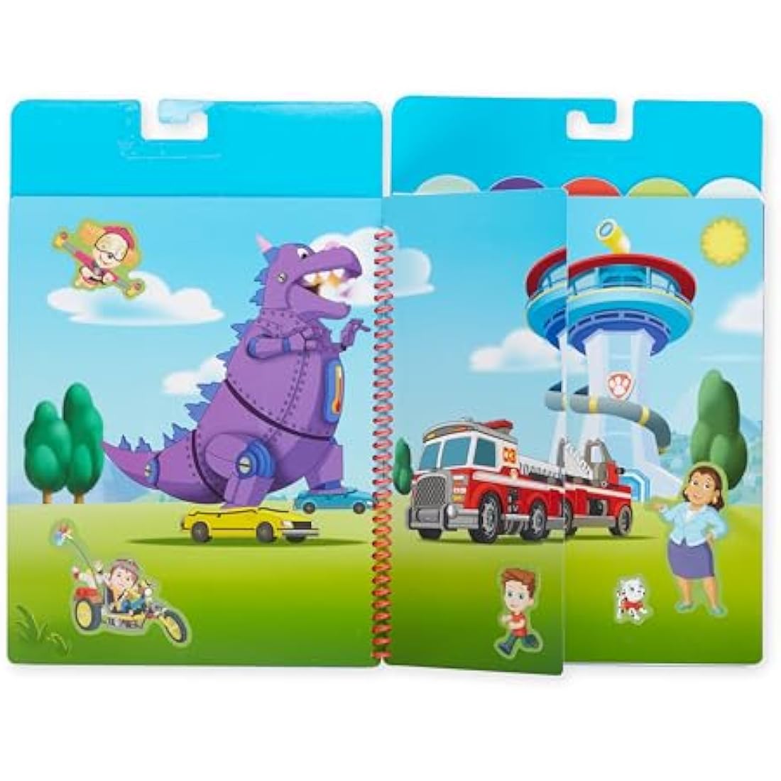 Melissa & Doug PAW Patrol Reusable Stickers Ultimate Rescue | Activity Pad | Sticker Book | 3+ | Gift for Boy or Girl