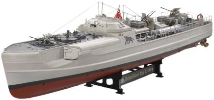 Tamiya ITA5603 SCHNELLBOOT TYPE 100 Model kit, All Grey