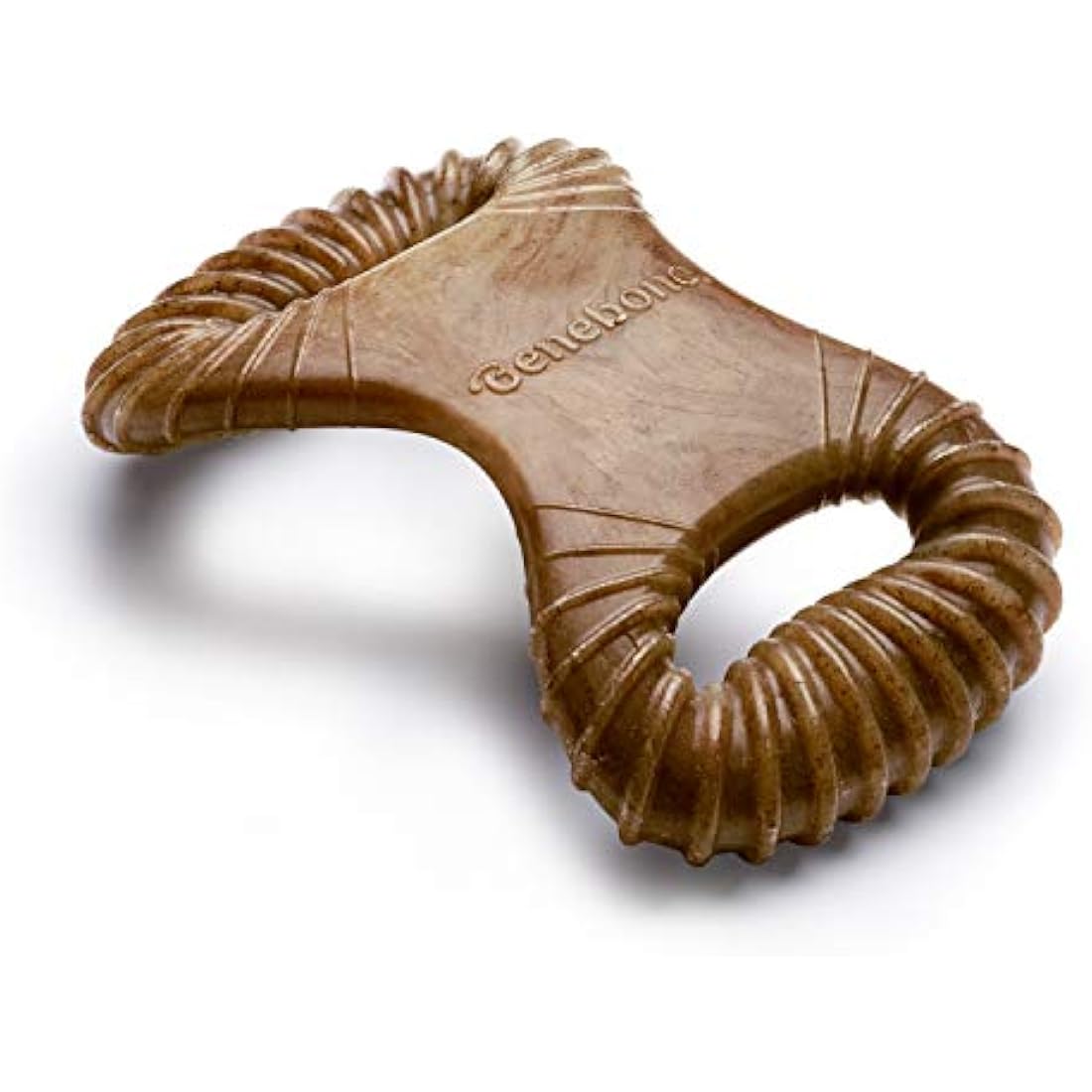 Benebone Indestructible Dental Dog Chew Toy for Aggressive Chewers, Long Lasting Tough Boredom Breaker for Dogs, Real Bacon Flavour, For Small Dogs, Made in the USA.