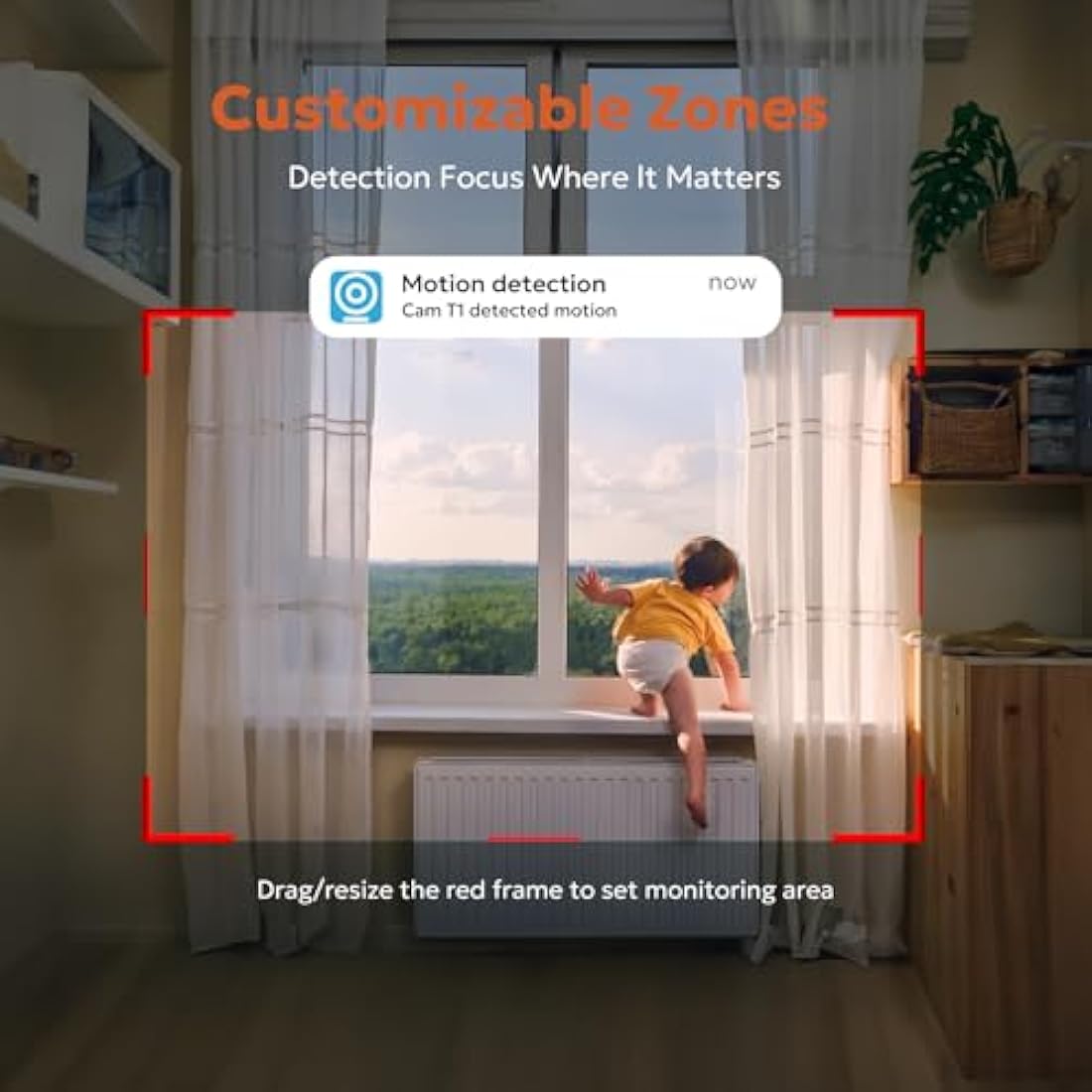 owltron 2K Indoor Camera 2 Pack, 2.4GHz Home Security Cameras for Baby & Elder, Motion Detection, Night Vision, 2-Way Talk WiFi Camera, Baby Monitor Works with APP & Alexa