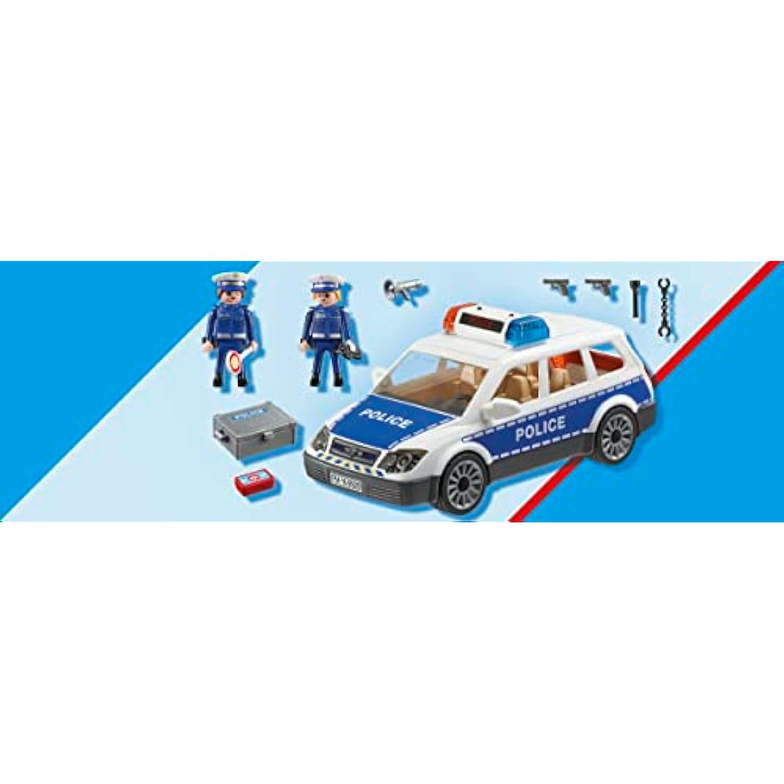 Playmobil 6920 City Action Police Squad Car with Lights and Sound