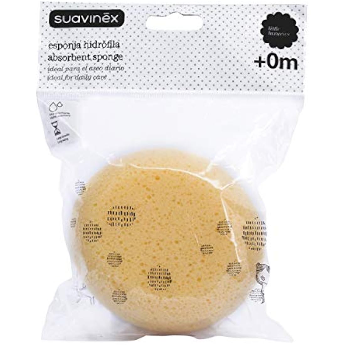 SUAVINEX 3177378 Suction Sponge/1 Piece/Yellow