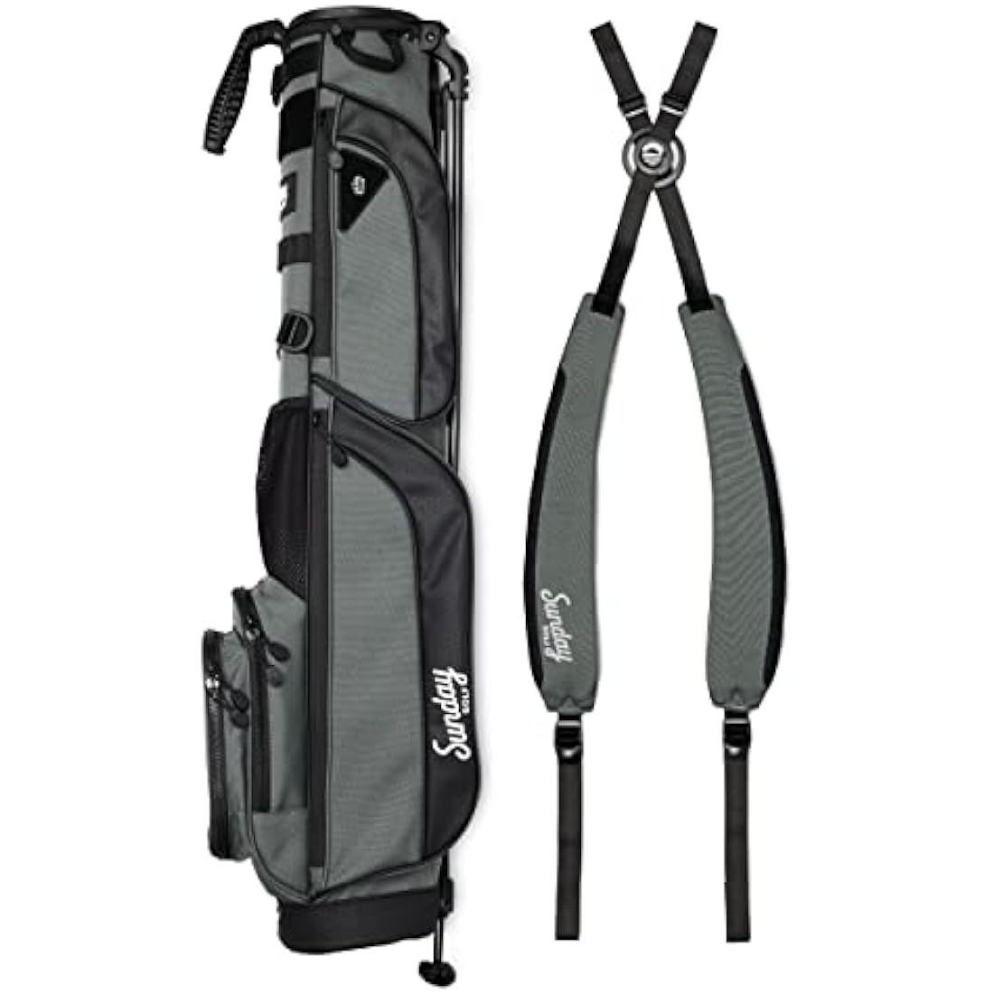 Sunday Golf Loma XL Bag - Lightweight Bag with Strap and Stand – Easy to Carry Pitch n Putt Golf Bag – Par 3 and Executive Courses, 3.4 pounds