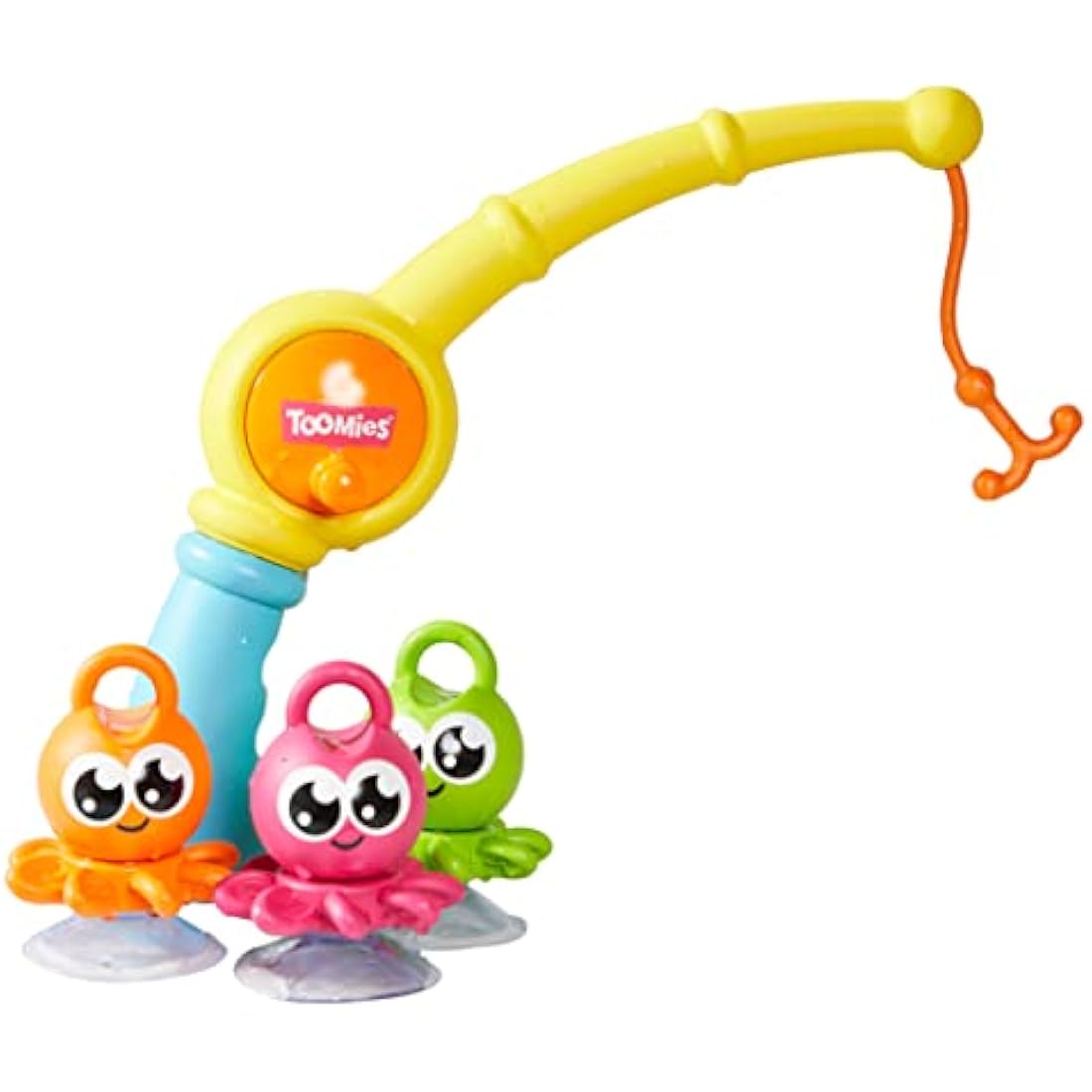 Toomies TOMY 3 in 1 Fishing Frenzy, Baby Bath Toys, Kids Bath Toys for Water Play, Fun Bath Accessories for Babies & Toddlers, Suitable for 18 Months, 2, 3 & 4 Year Olds