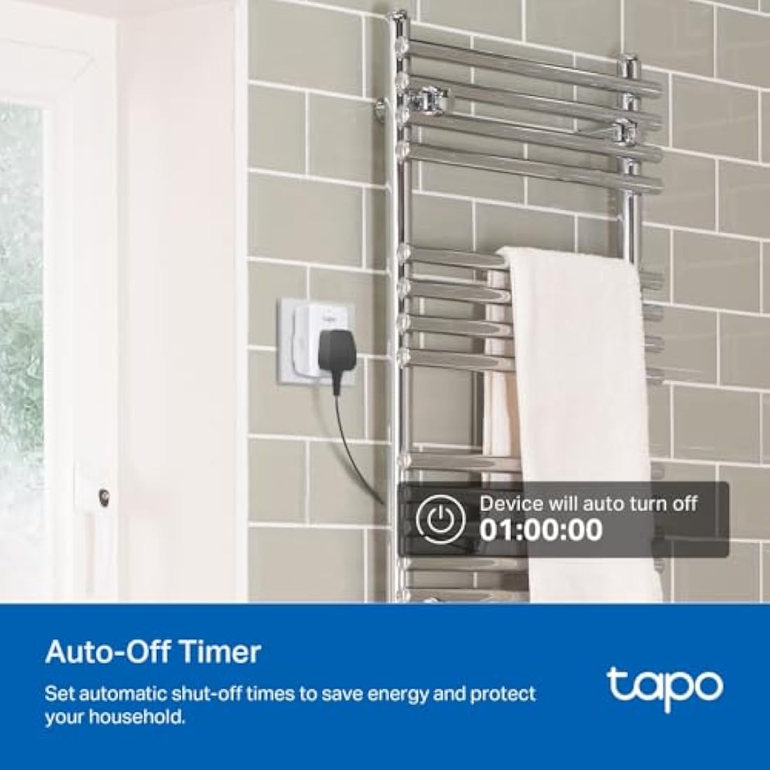 Tapo P110 (4-Pack) Smart Plug, WiFi Plug, Energy Monitoring, Electricity Usage Monitor, App Remote Control, Alexa Plug, Voice Control with Alexa & Google, Away Mode, Scheduling & Timer, Device Sharing