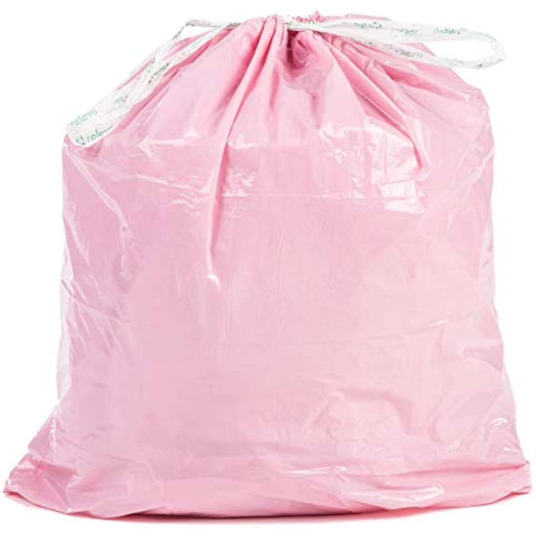 Relevo 30 Litre Scented Bin Liners – Pink Bin Bags. Made from 100% Recycled Material. Dimensions: 55 cm x 60 cm. Includes 45 units.