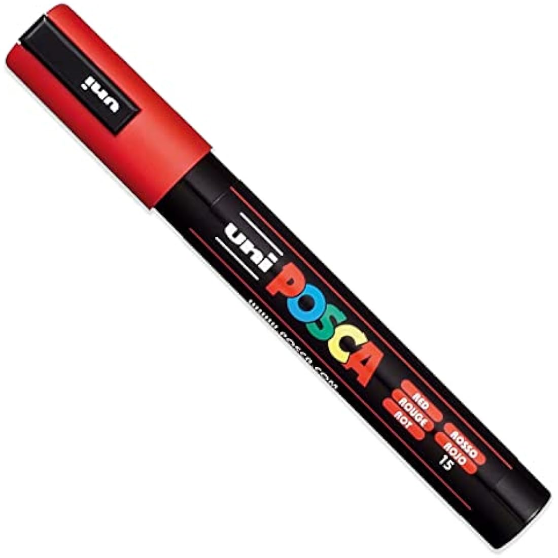 Posca Paint Marker Pens - PC-3M and PC-5M - Set of 20 in Canvas Wrap