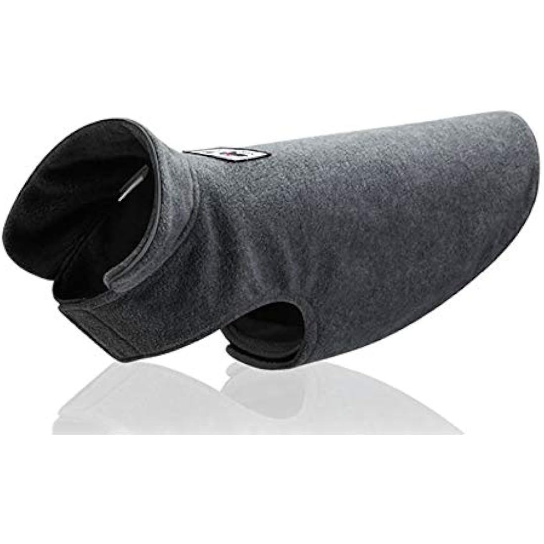 Morezi Cozy Fleece Dog Coats Puppy Clothes Elastic Belly Vest Waistcoat Winter Warm Jacket Reversible Dog Coat for Small Medium Large Dogs - Gray - S