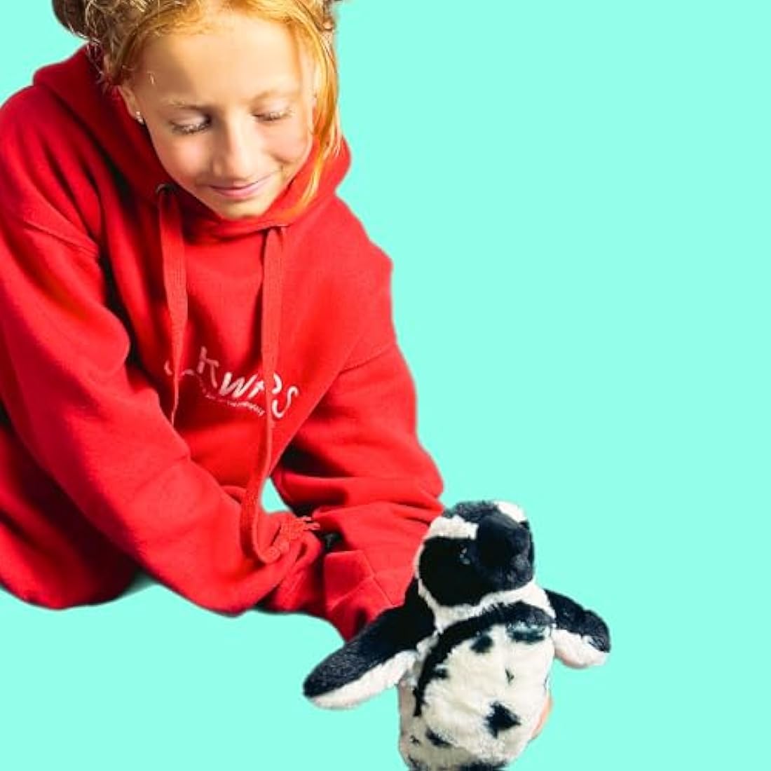 Deluxe Paws Plush Cuddly Soft Eco Toys 100% Recycled (Humbolt Penguin)