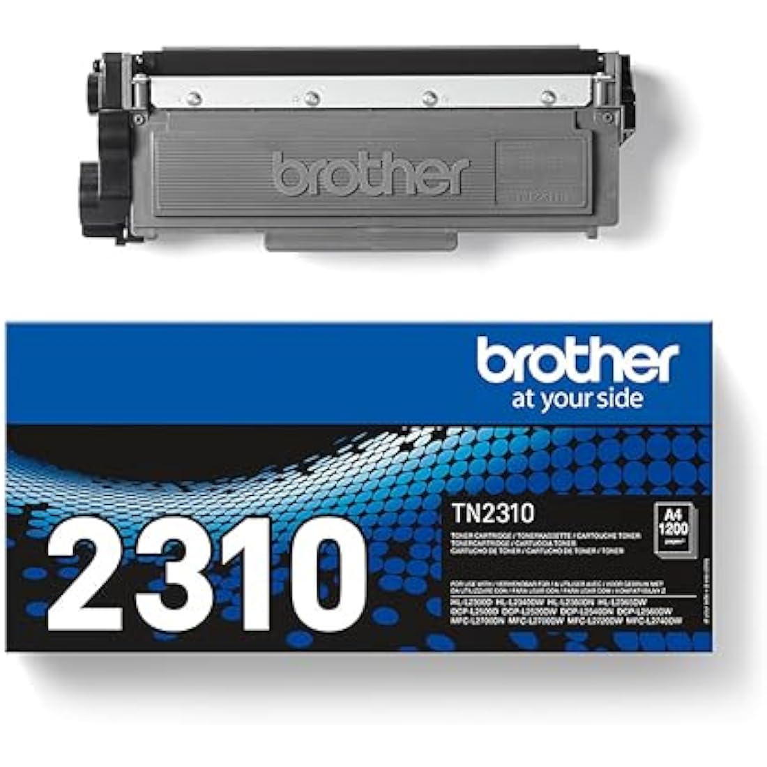 Brother TN-2310 Toner Cartridge, Black, Single Pack, Standard Yield, includes 1 x Toner Cartridge, Brother Genuine Supplies