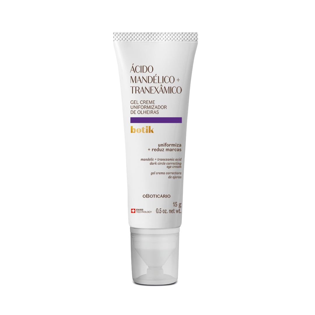 Botik Ácido Mandélico + Tranexâmico Uniformizador Olheiras Gel Uniformizador de Olheiras 15 g