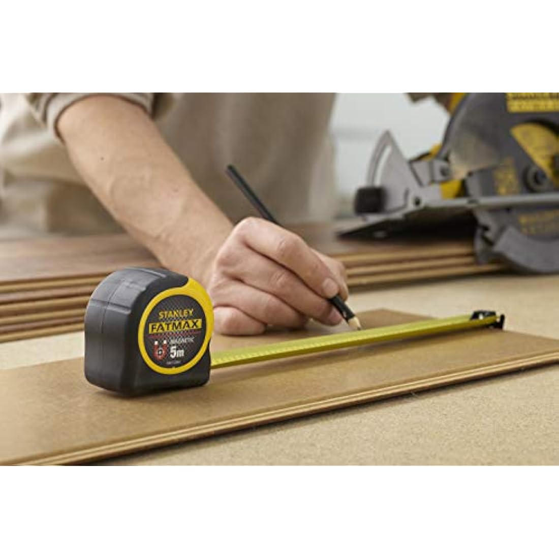 STANLEY Tape Measure Blade Armor 5 M Metric Shock Resistant FMHT0-33864