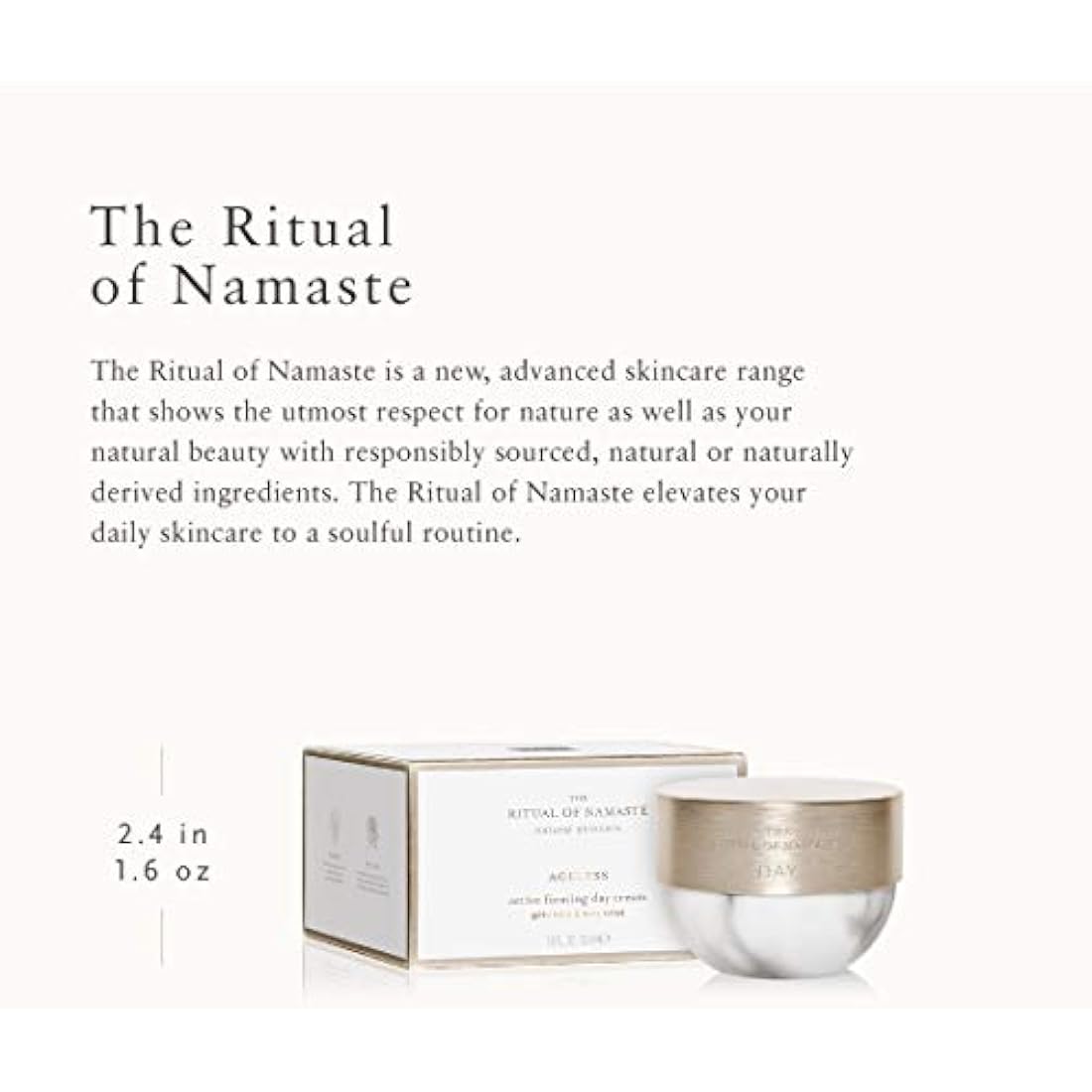 RITUALS The Ritual of Namasté Active Firming Day Cream, Ageless Collection, 50 ml