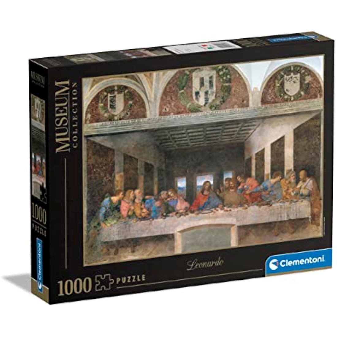Clementoni - 31447 - Museum Collection puzzle for adults and children- Leonardo: The Last Supper - 1000 Pieces