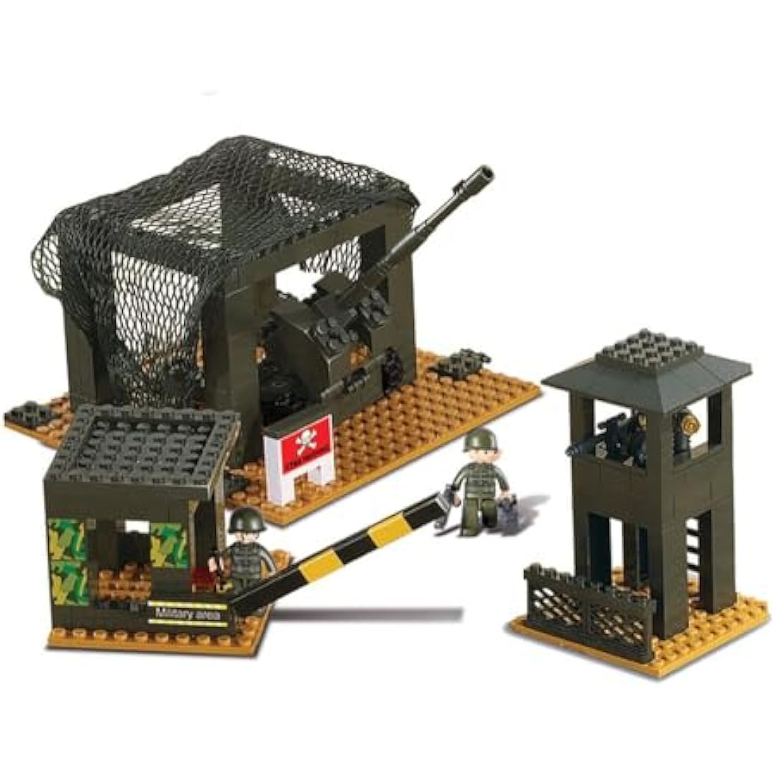 Sluban SlubanM38-B7100 Headquarter Building Bricks Set