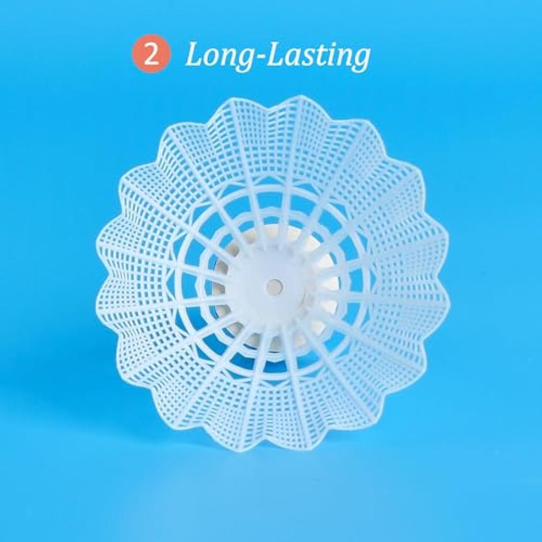 BAIHUALIN WHiZZ Shuttlecocks Badminton Durable Nylon Shuttles for Indoor Outdoor Recreational Game Practice Sports