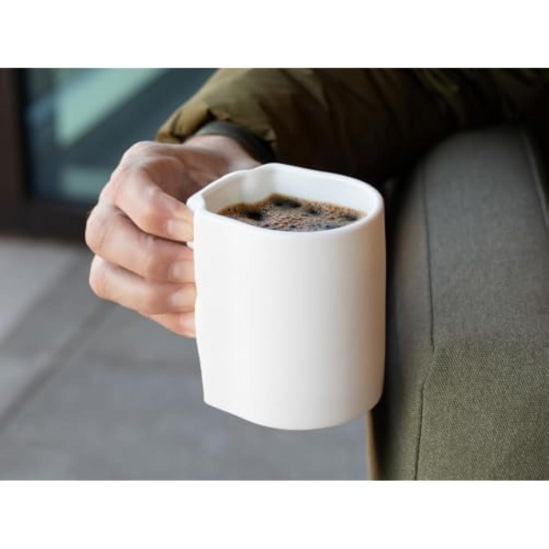 Pinch Hold Mug - Limited Bone China Edition