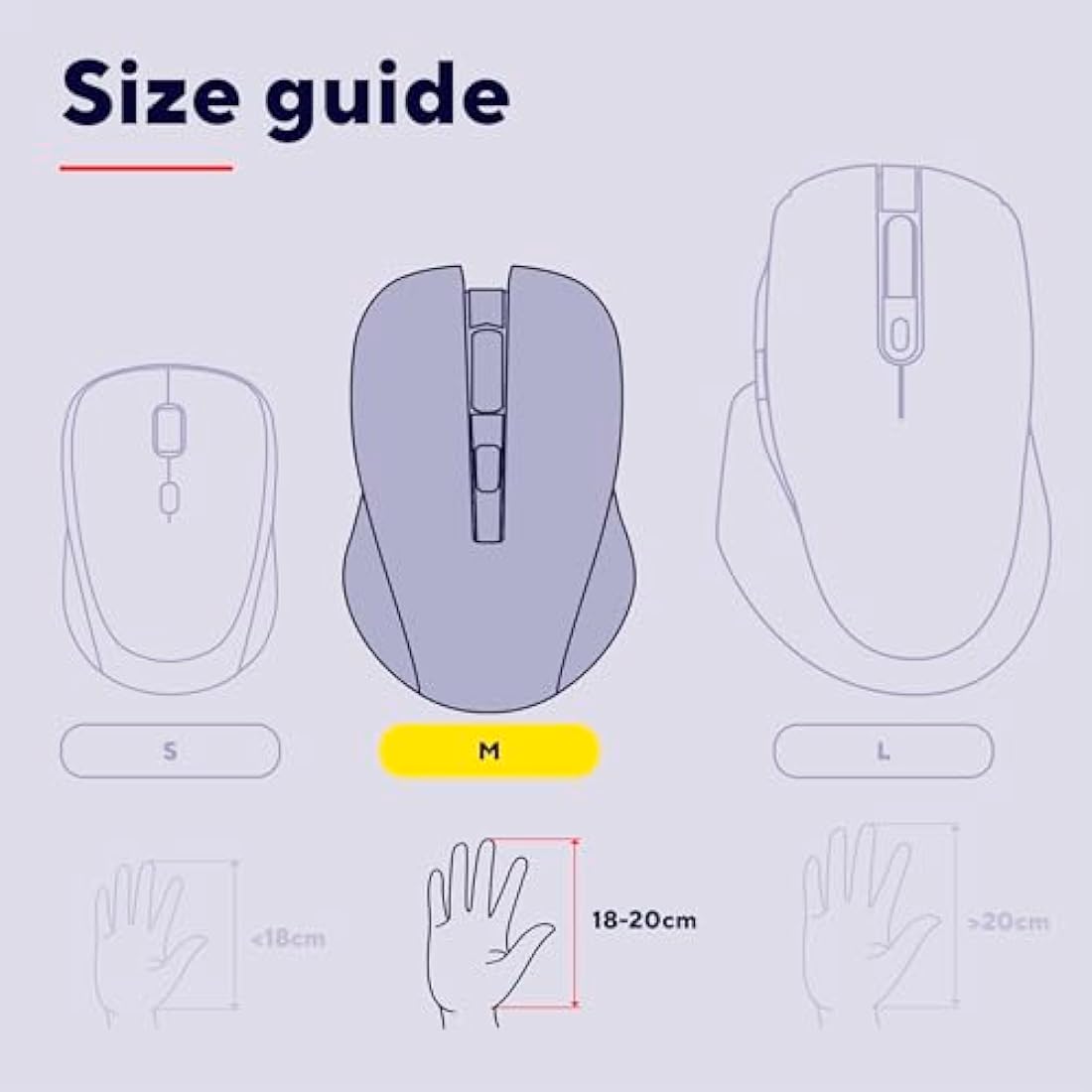 Trust Verto Wireless Ergonomic Mouse, Vertical Mouse with Storable USB Micro-receiver, 800-1600 DPI, 6 Buttons, Illuminated Mouse for Right Hand Users for PC, Laptop, Mac, Batteries Included - Black