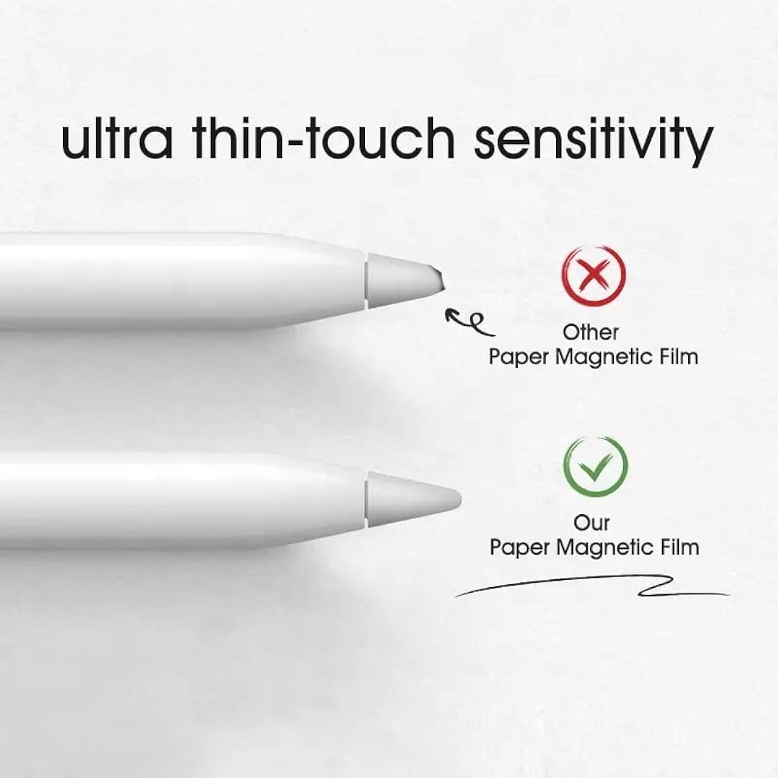 Thorani Paper-Feel Pro (4th Gen, Magnetic) for Microsoft Surface Laptop 3, 4 & 5 13.5" - Matte TPU Film for Writing & Drawing Like on Paper, Compatible with Windows Hello