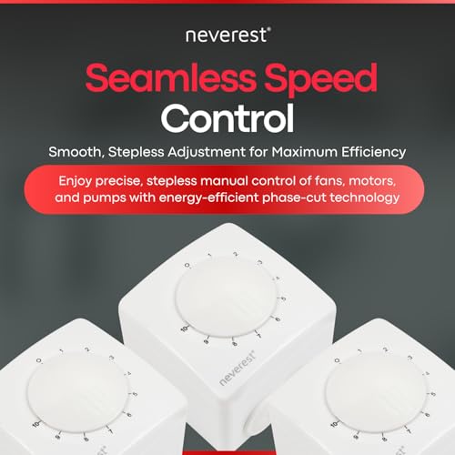 neverest? Dimmer 1.5 A ? Speed Controller for Fans, Pumps