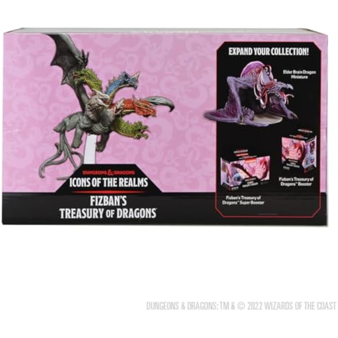 D&D Fizban's Treasury of Dragons Premium Set 2 Dracohydra: D&D Icons of the Realms Miniatures