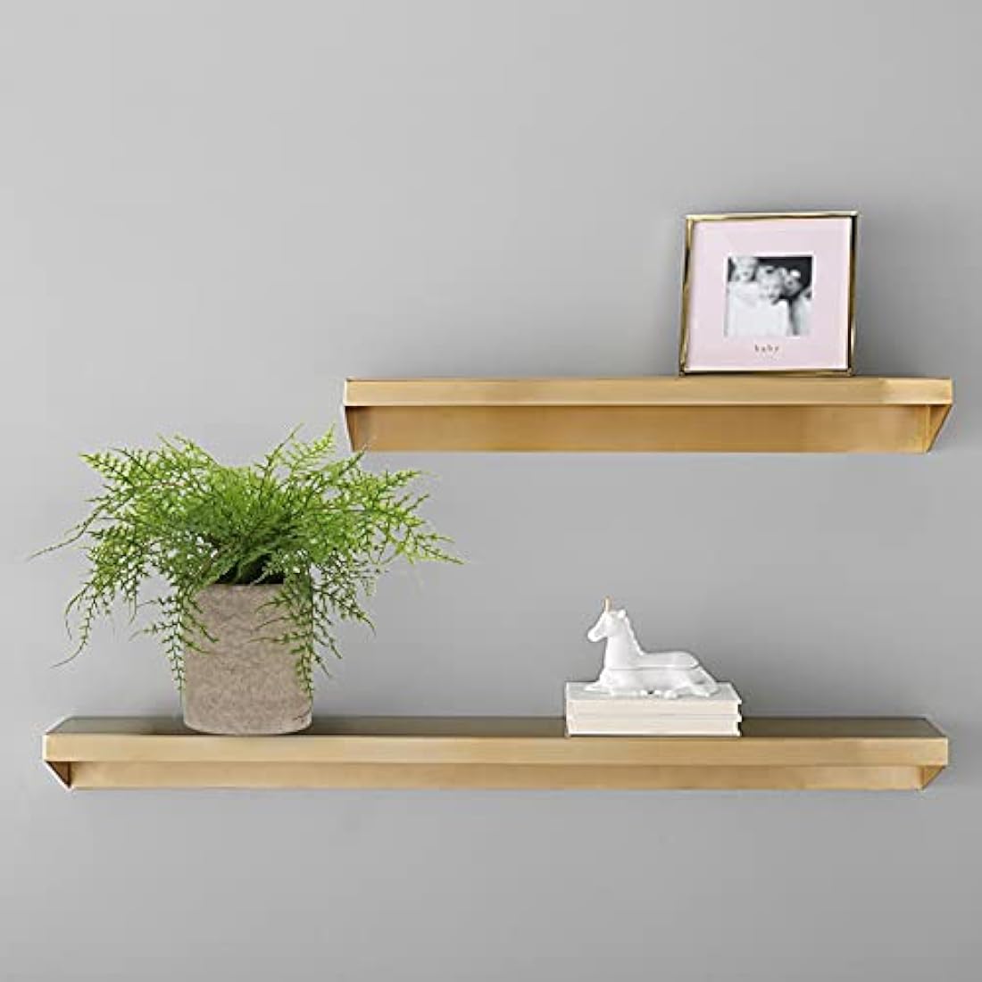 Artificial Potted Asparagus Fern Plant Fake Plant in pot, Small Decorative Faux Potted Herbs Indoor, Artificial Fern Grass for House Office Bedroom Desk Decor