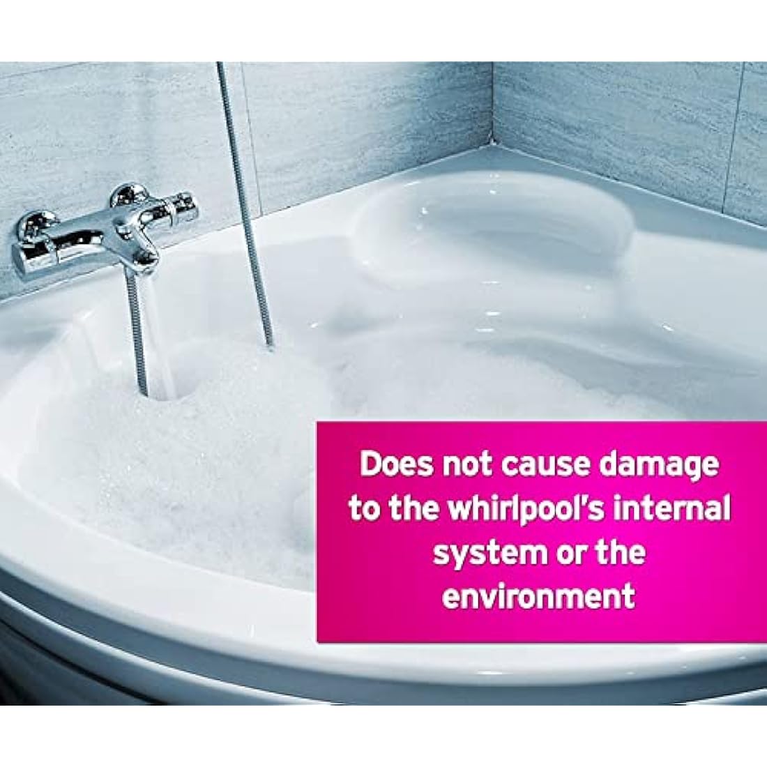 Pro-Kleen Whirlpool Bath and Hot Tub Internal Pipe System Flush Cleaner (5L) - Provides a Deep, Hygienic Clean to Remove Limescale, Soap, Oil, Grease & Unpleasant Smells, Blue