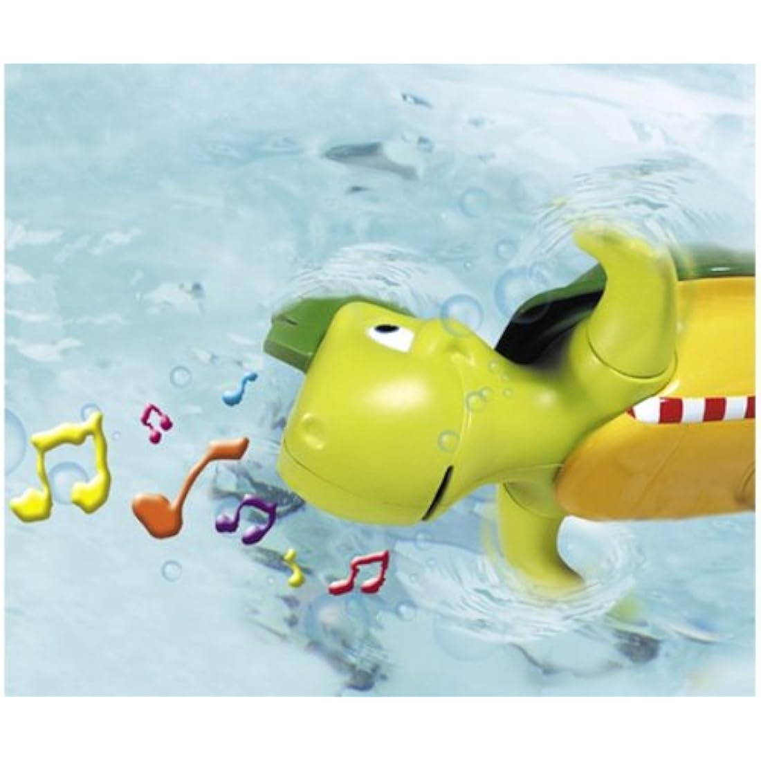 Toomies Swim & Sing Turtle Baby Bath Toy | Interactive Educational Toy with Music and Sounds | Water Play Toys for Boys & Girls 1,2, 3+ Year Olds, Green