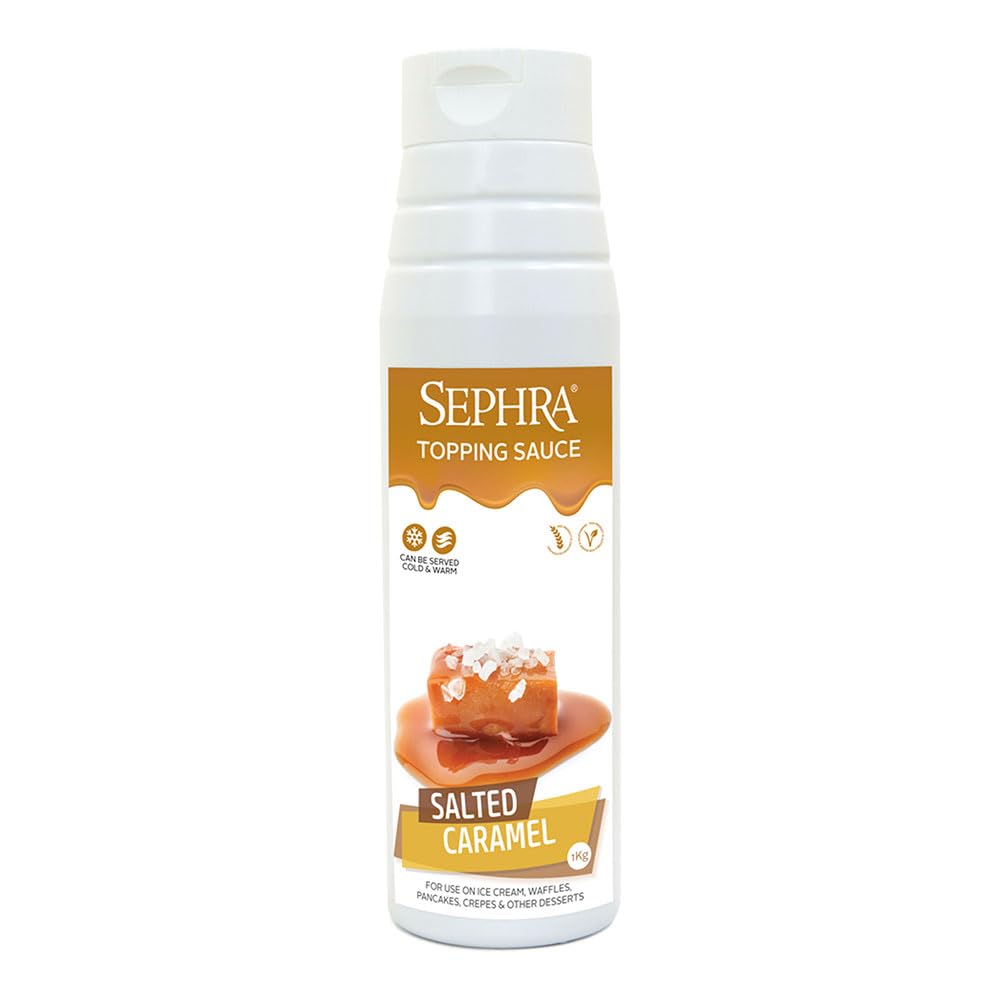 Sephra Salted Caramel Dessert Topping Sauce - 1kg