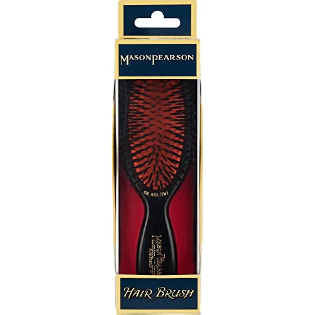 Mason Pearson SB4 Pure Bristle Pocket Sensitive Hair Brush - Dark Ruby