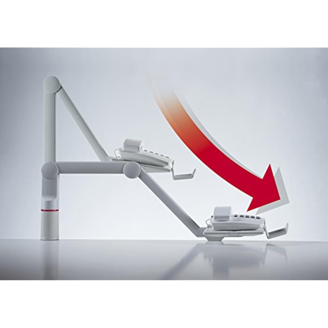 Schneider Novus TalkMaster 710+0002+000 Telephone Swivel Arm 2.0 kg Light Grey