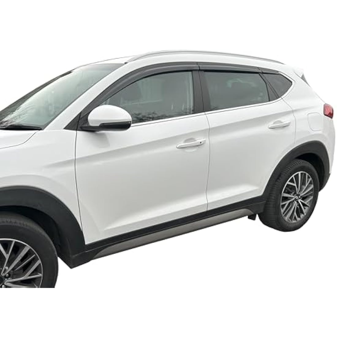 AUTO CLOVER Wind Deflectors Set for Hyundai Tucson 2015-2020 (6 pieces)