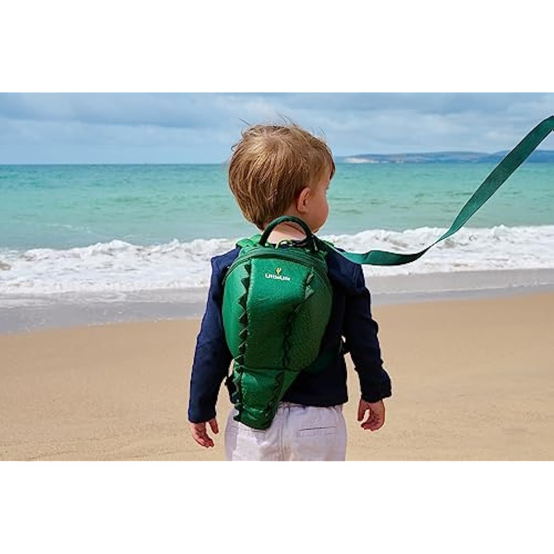 LittleLife Animal Toddler Backpack With Safety Rein, Crocodile