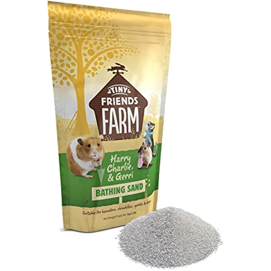Supreme Petfoods Chinchilla Bathing Sand, 1 kg