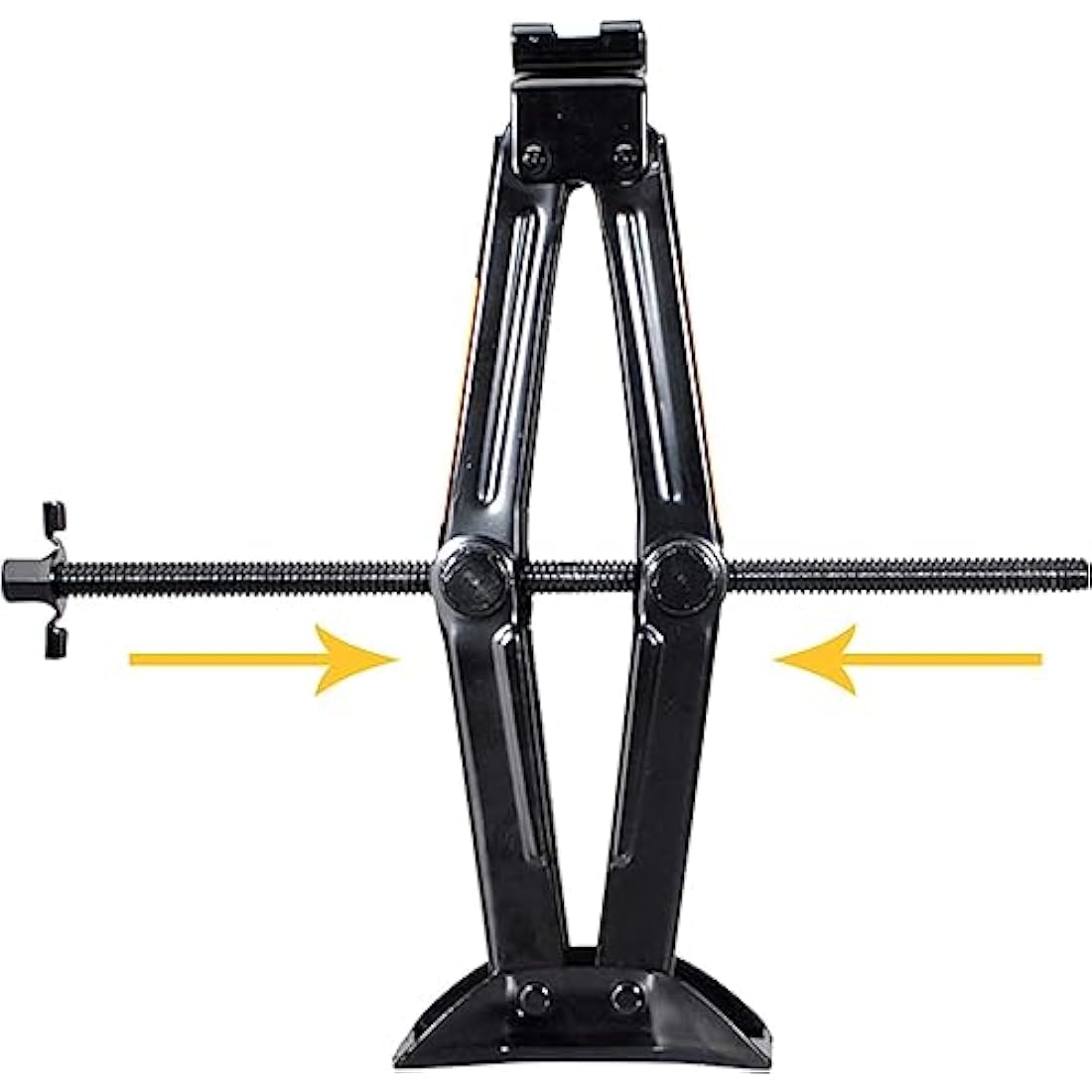 LEADSTAND Scissor Jack is 2tons, It Can Be Used With Electric Drill, Suitable for Cars and SUV Universal Car Emergency Kit with Lug Wrench (Scissor Jack + Lug Wrench + glove(2Ton))